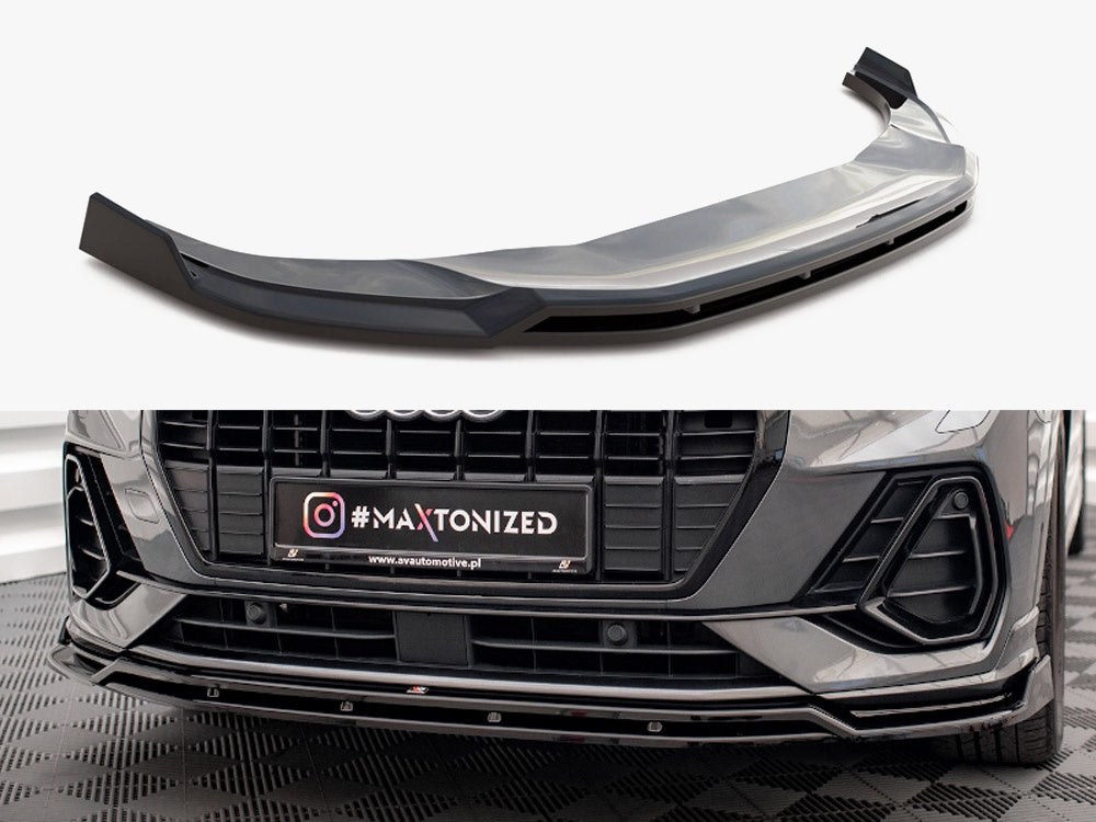 Maxton Design Front Splitter V.4 Audi Q3 Sportback / SUV S-Line F3