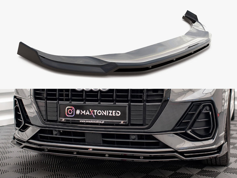 Maxton Design Front Splitter V.4 Audi Q3 Sportback / SUV S-Line F3
