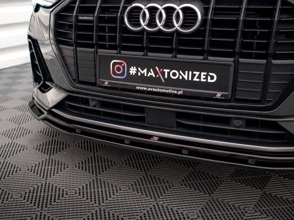 Maxton Design Front Splitter V.4 Audi Q3 Sportback / SUV S-Line F3