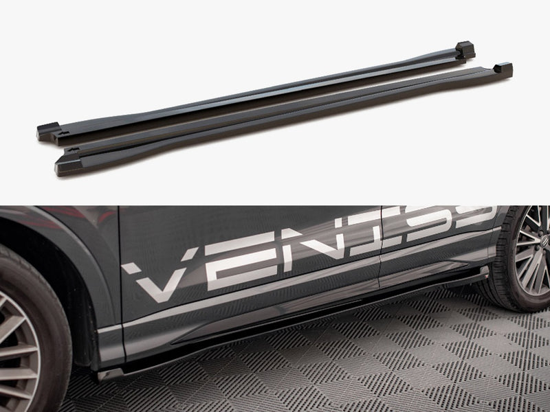 Maxton Design Side Skirts Diffusers V.1 Audi Q3 S-Line / RSQ3 F3