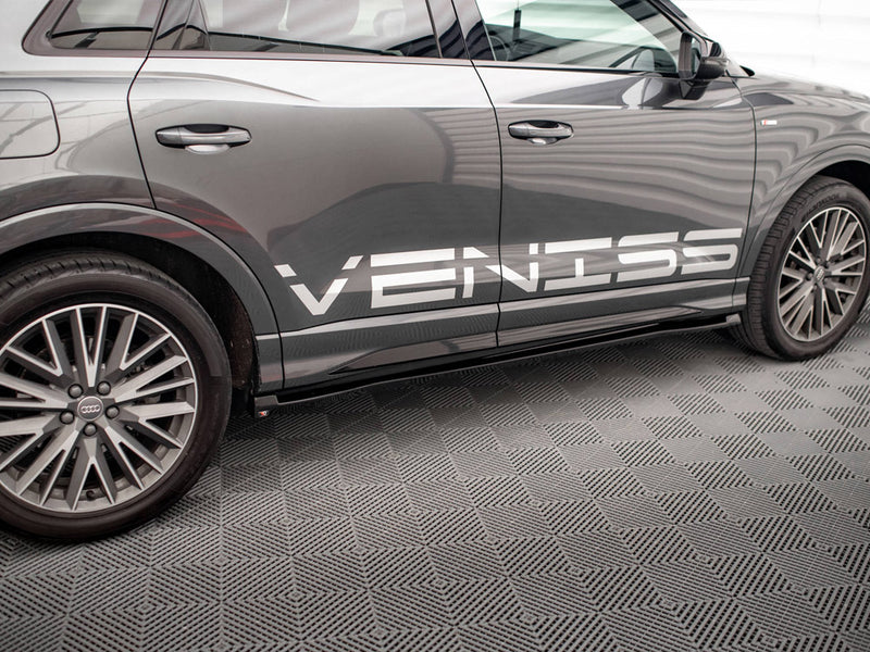 Maxton Design Side Skirts Diffusers V.1 Audi Q3 S-Line / RSQ3 F3