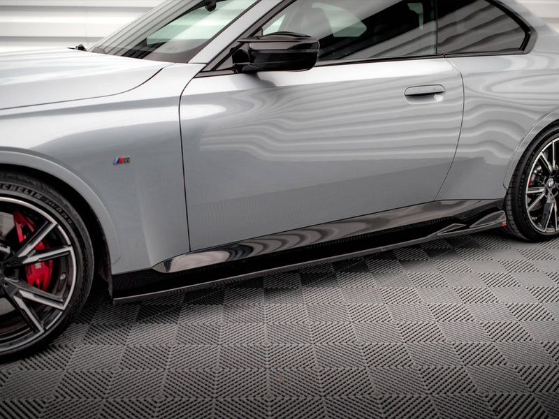 Maxton Design Side Skirts Diffusers V.1 BMW 2 Coupe M-Pack / M240i G42