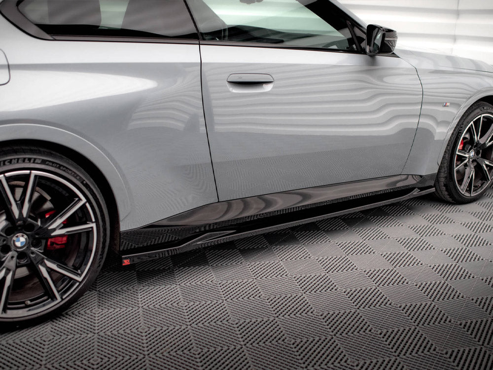 Maxton Design Side Skirts Diffusers V.2 BMW 2 Coupe M-Pack / M240i G42