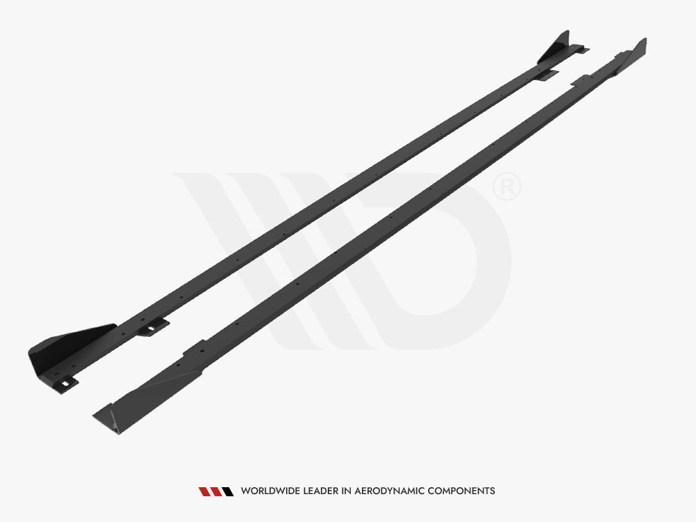 Maxton Design Street PRO Side Skirts Diffusers + Flaps BMW 2 Coupe M-Pack / M240i G42