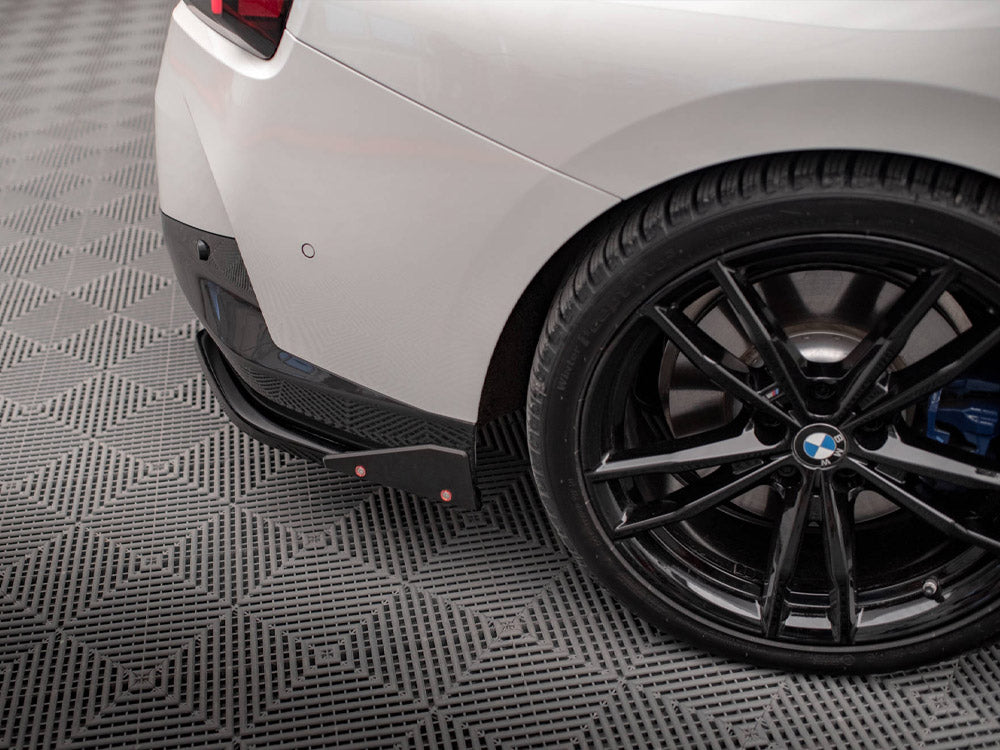 Maxton Design Rear Side Splitters V.2 + Flaps BMW 2 Coupe M-Pack G42