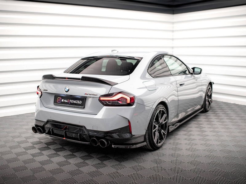 Maxton Design Rear Side Splitters V.2 BMW 2 Coupe M240i G42
