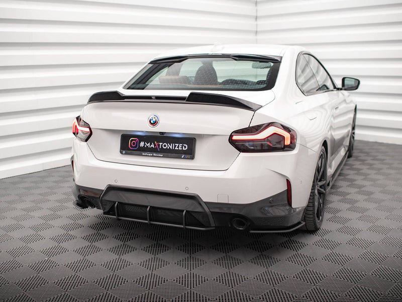 Maxton Design Street Pro Rear Side Splitters BMW 2 Coupe M-Pack G42