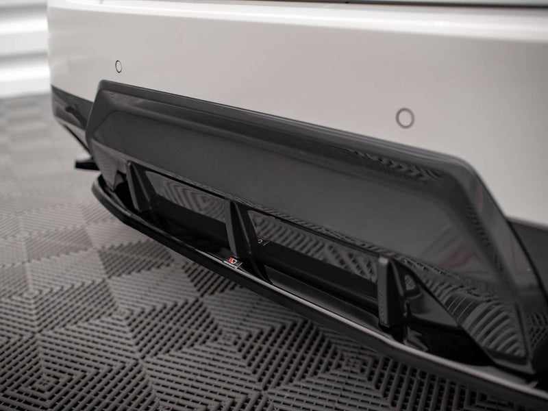 Maxton Design Central Rear Splitter BMW 2 Coupe M-Pack G42