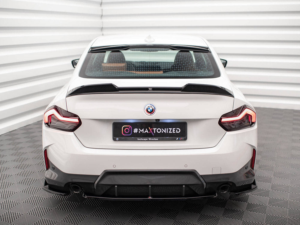 Maxton Design Central Rear Splitter BMW 2 Coupe M-Pack G42