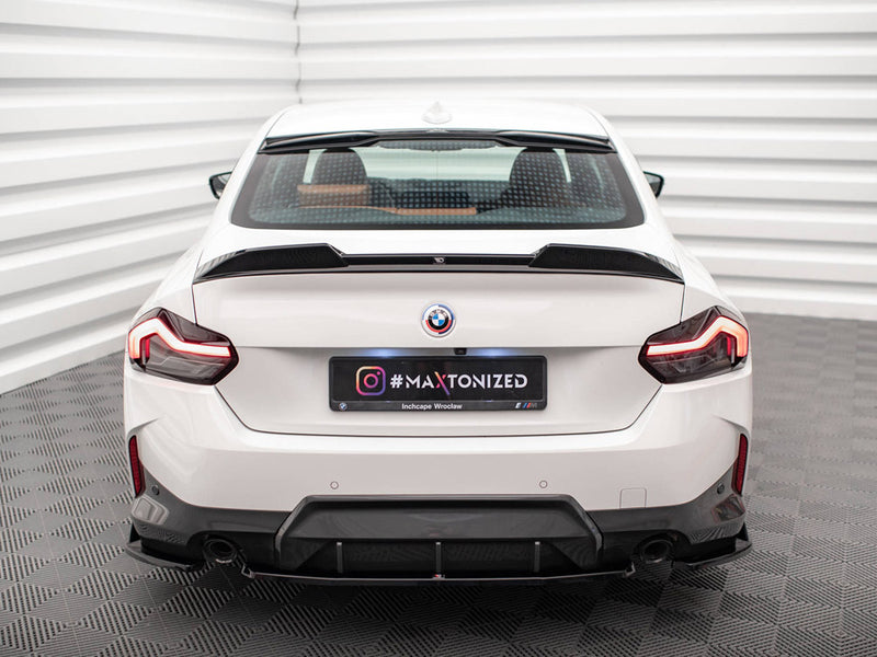Maxton Design Central Rear Splitter BMW 2 Coupe M-Pack G42