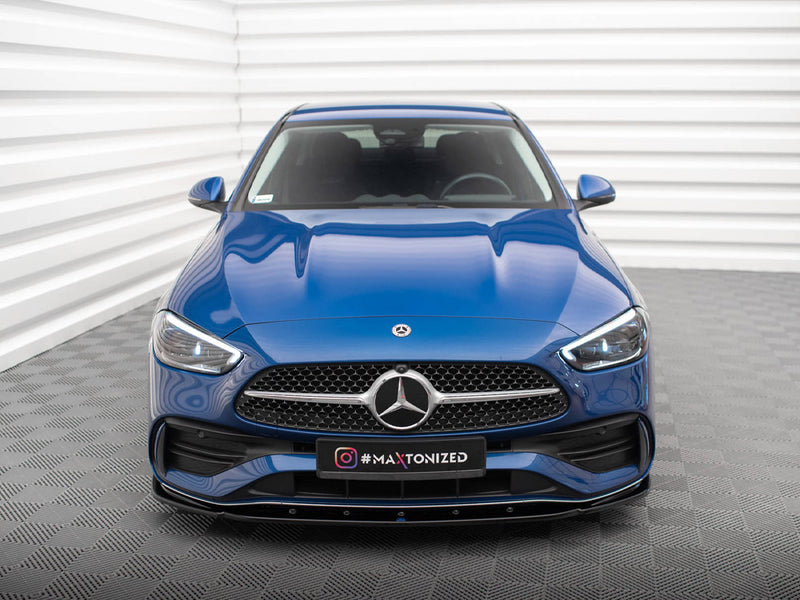 Maxton Design Front Splitter V.2 Mercedes-Benz C AMG-Line / 43 AMG W206