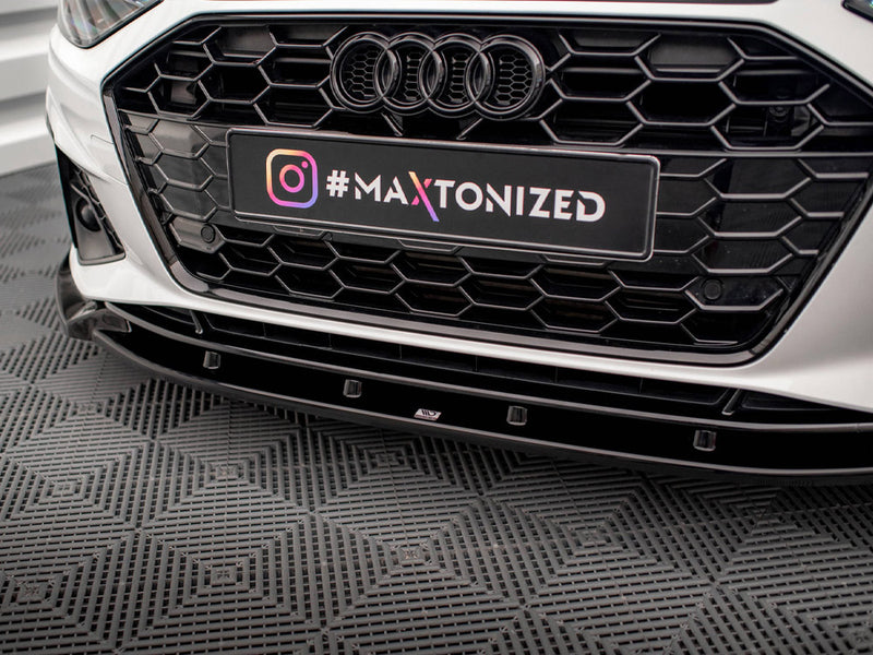 Maxton Design Front Splitter V.1 Audi A4 S-Line / S4 B9 Facelift