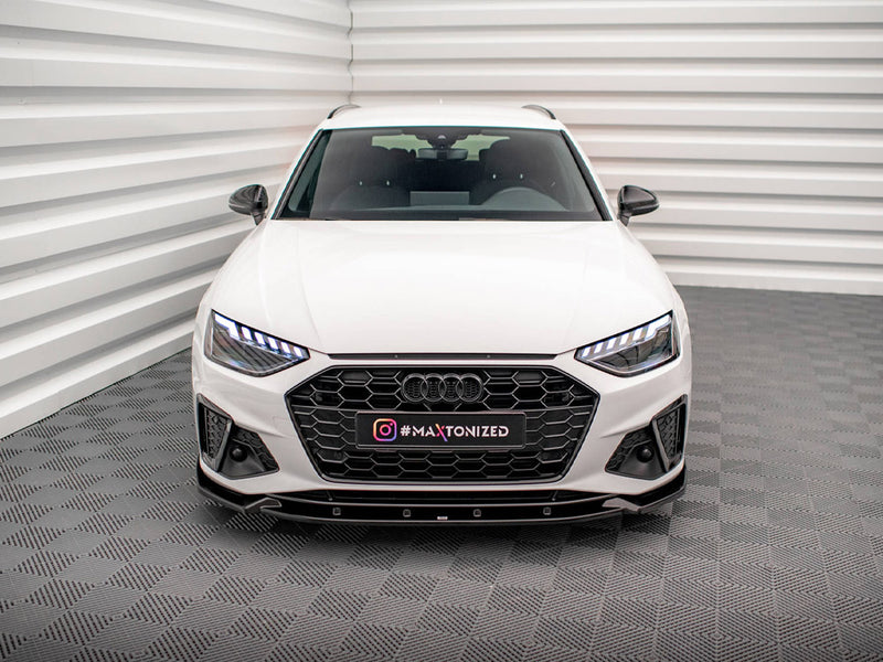 Maxton Design Front Splitter V.1 Audi A4 S-Line / S4 B9 Facelift