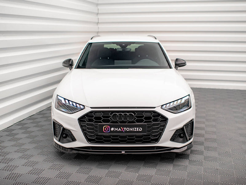 Maxton Design Front Splitter V.2 Audi A4 S-Line / S4 B9 Facelift