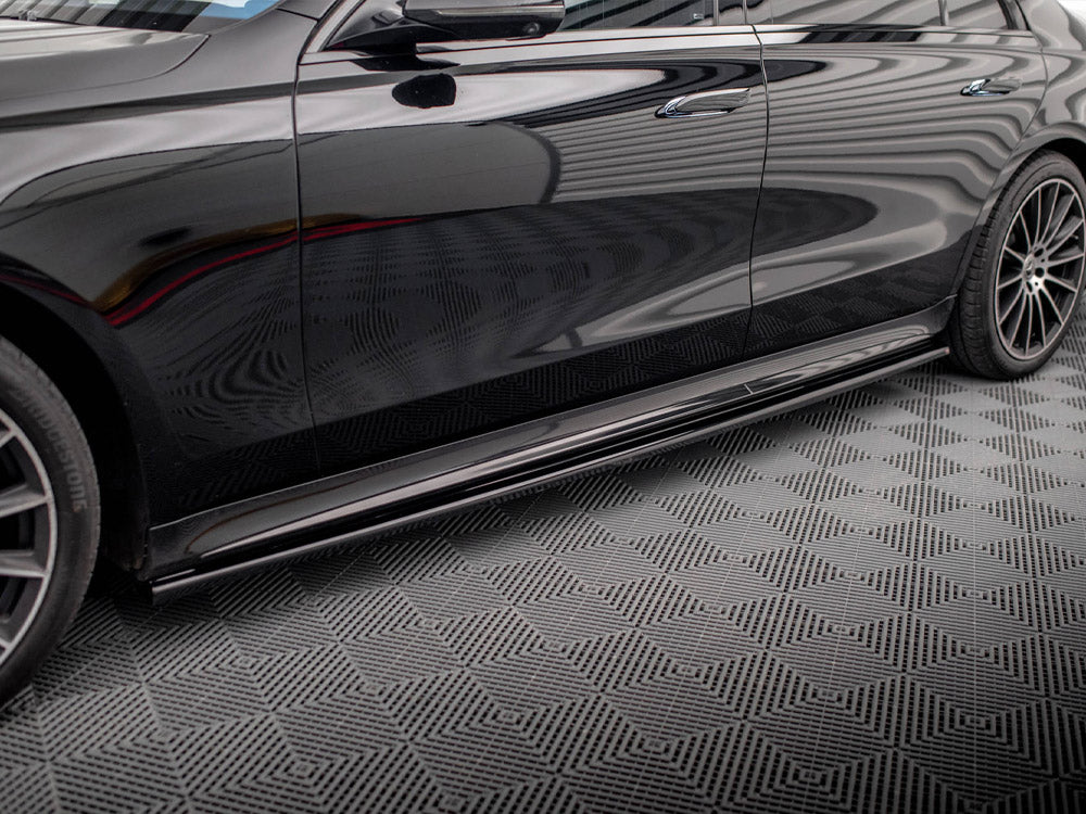 Maxton Design Side Skirts Diffusers Mercedes S Long AMG-Line V223