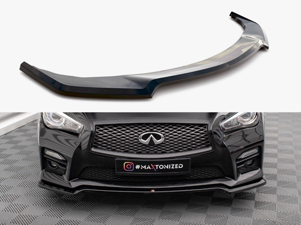 Maxton Design Front Splitter V.1 Infiniti Q50 S Mk1
