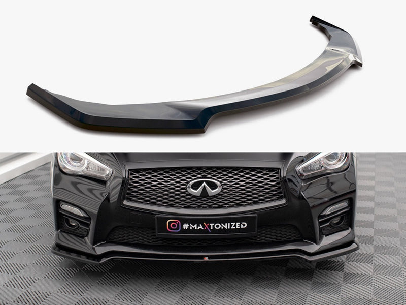 Maxton Design Front Splitter V.1 Infiniti Q50 S Mk1