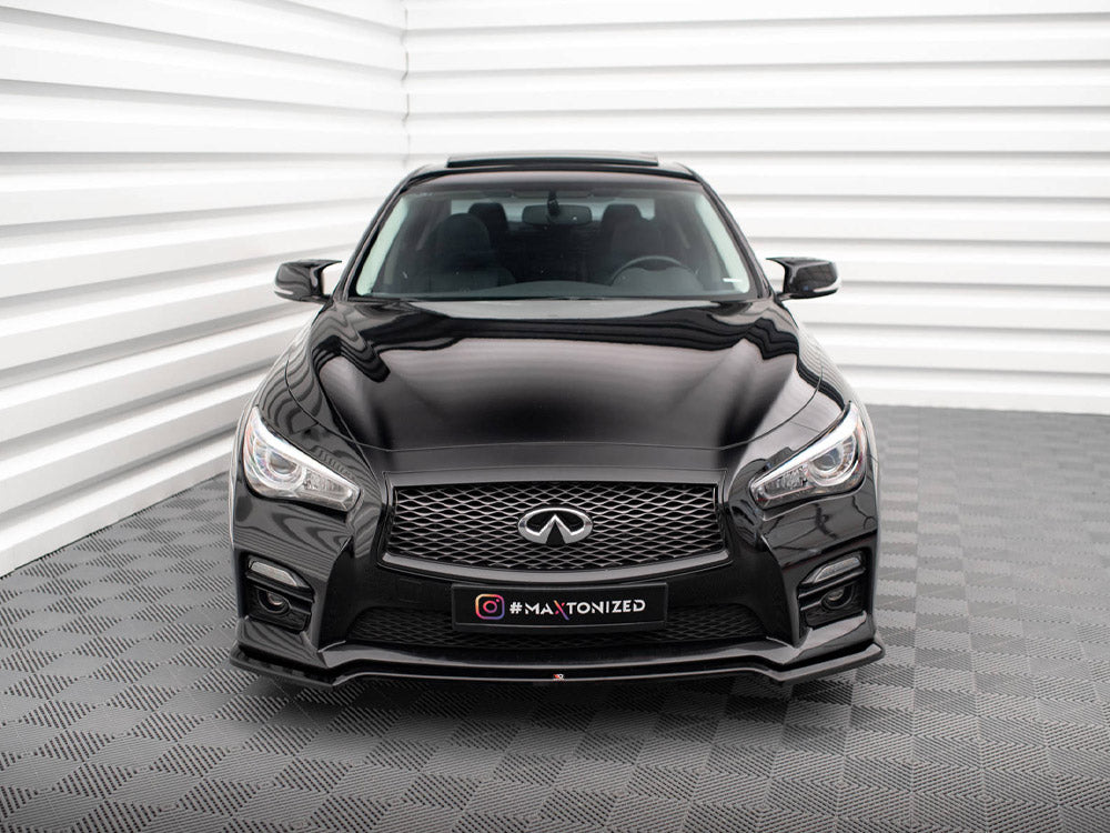 Maxton Design Front Splitter V.1 Infiniti Q50 S Mk1