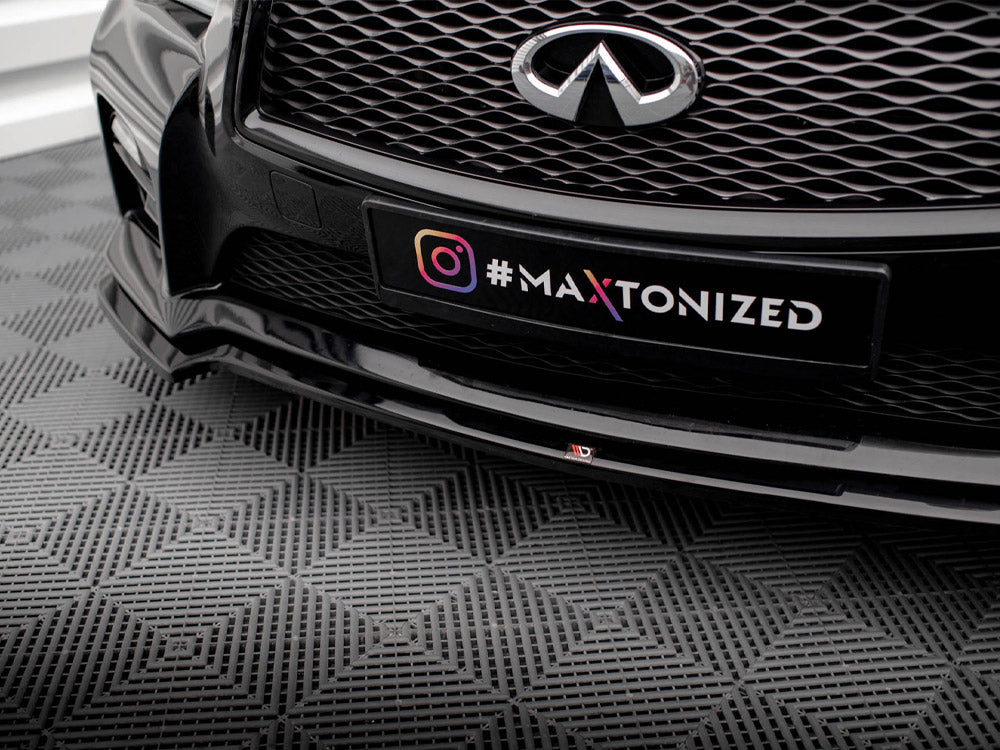 Maxton Design Front Splitter V.1 Infiniti Q50 S Mk1