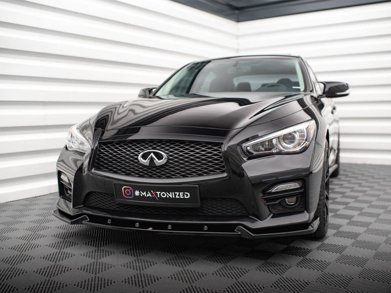 Maxton Design Front Splitter V.2 Infiniti Q50 S Mk1