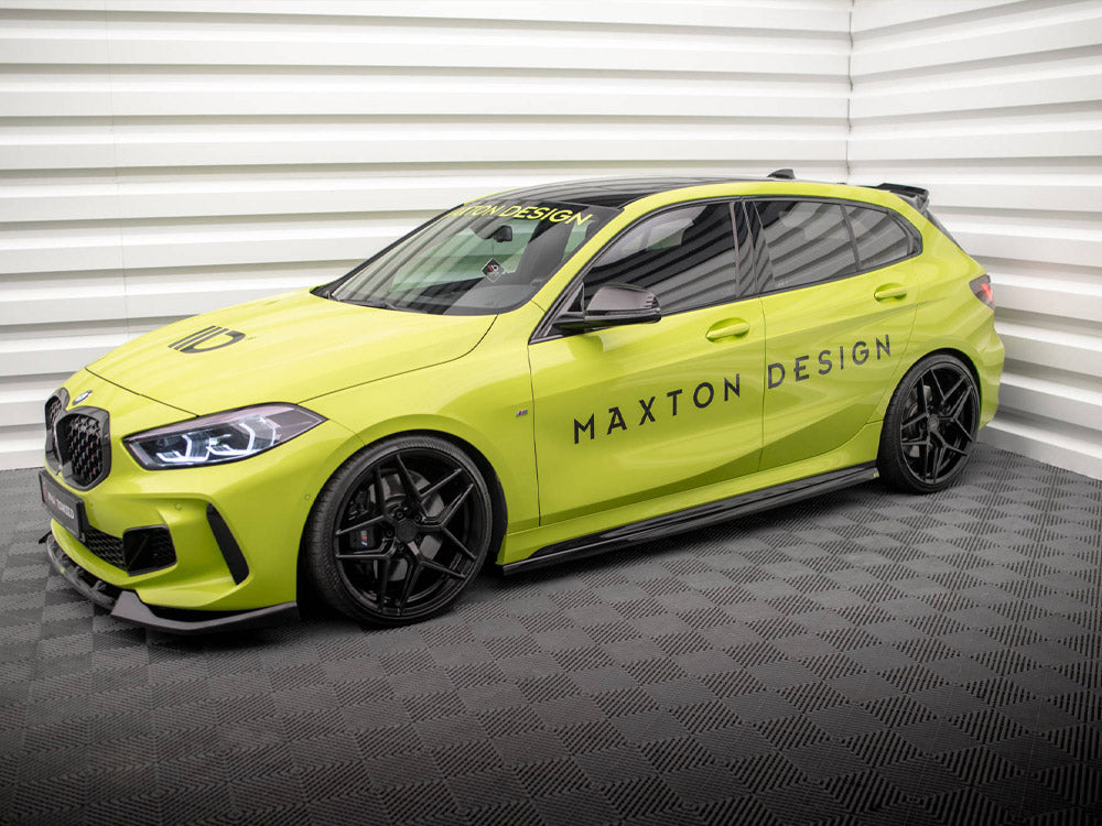 Maxton Design Side Skirts Diffusers V.4 BMW 1 F40 M-Sport / M135i