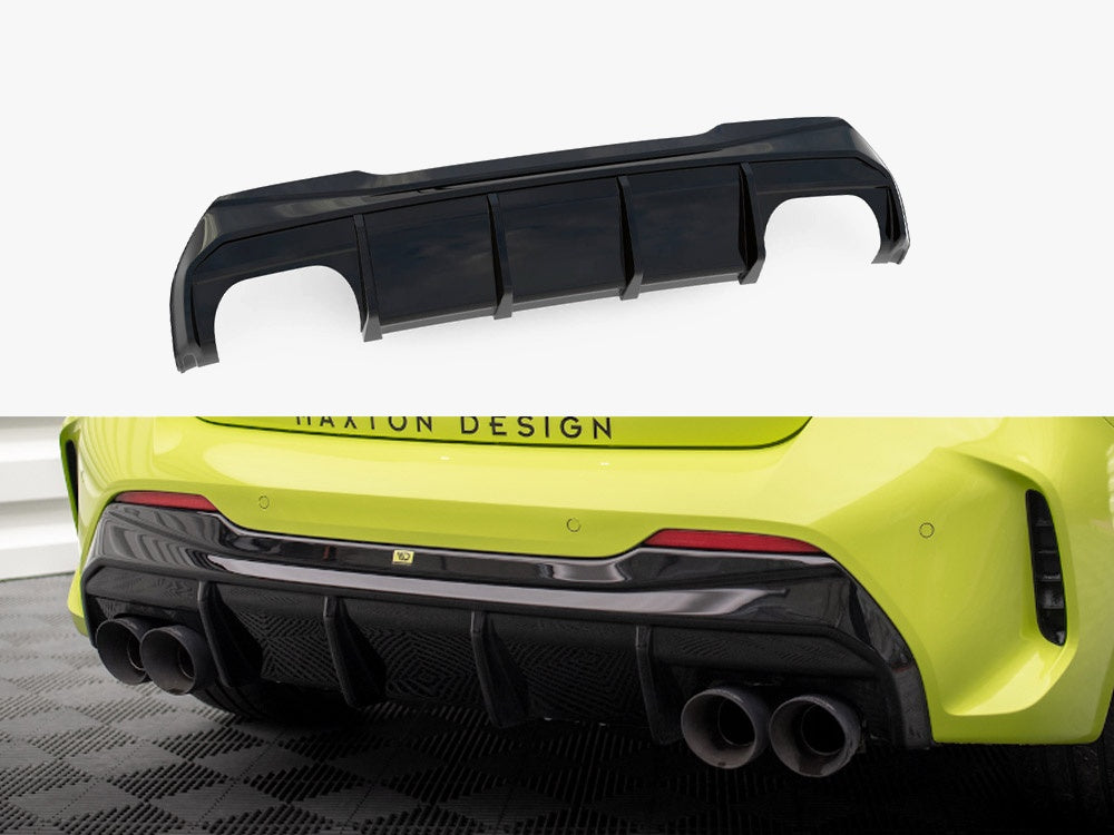 Maxton Design Rear Valance V.3 BMW 1 F40 M-Sport / M135i (Double Exhaust Version)