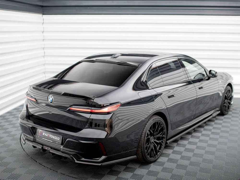 Maxton Design Rear Window Extension BMW 7 M-Pack / M760e / i7 M-Pack G70