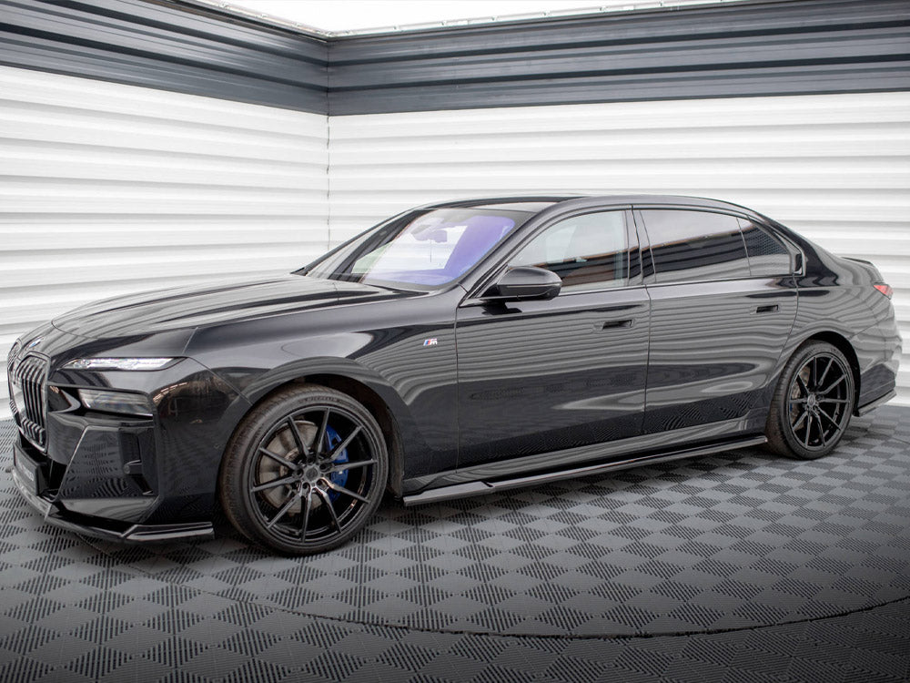 Maxton Design Side Skirt Diffusers V.1 BMW 740d xDrive M-pack / 740i xDrive M-Pack G70