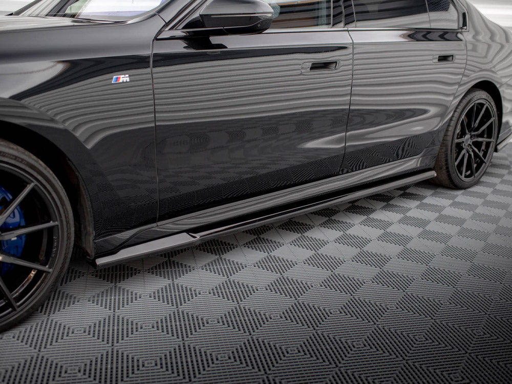 Maxton Design Side Skirt Diffusers V.1 BMW 740d xDrive M-pack / 740i xDrive M-Pack G70