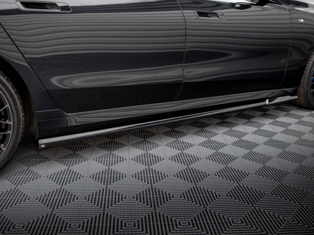 Maxton Design Side Skirt Diffusers V.1 BMW 740d xDrive M-pack / 740i xDrive M-Pack G70