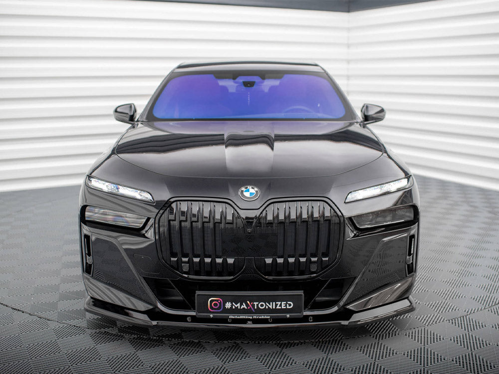 Maxton Design Front Splitter V.1 BMW 7 M-Pack / M760e / i7 M-Pack G70