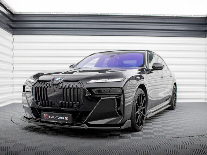 Maxton Design Front Splitter V.2 BMW 7 M-Pack / M760e / i7 M-Pack G70