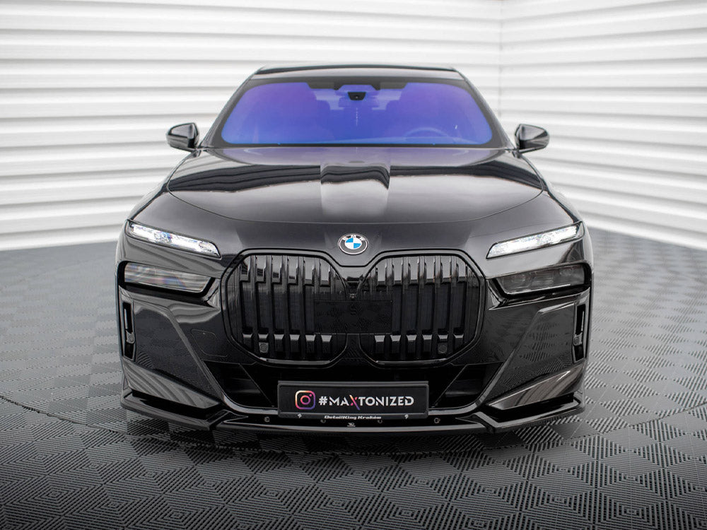 Maxton Design Front Splitter V.2 BMW 7 M-Pack / M760e / i7 M-Pack G70