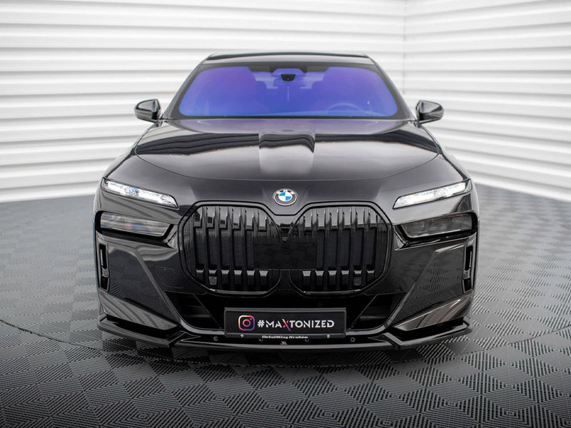 Maxton Design Front Splitter V.2 BMW 7 M-Pack / M760e / i7 M-Pack G70