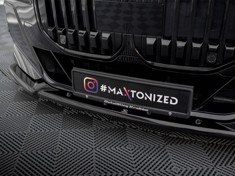 Maxton Design Front Splitter V.2 BMW 7 M-Pack / M760e / i7 M-Pack G70