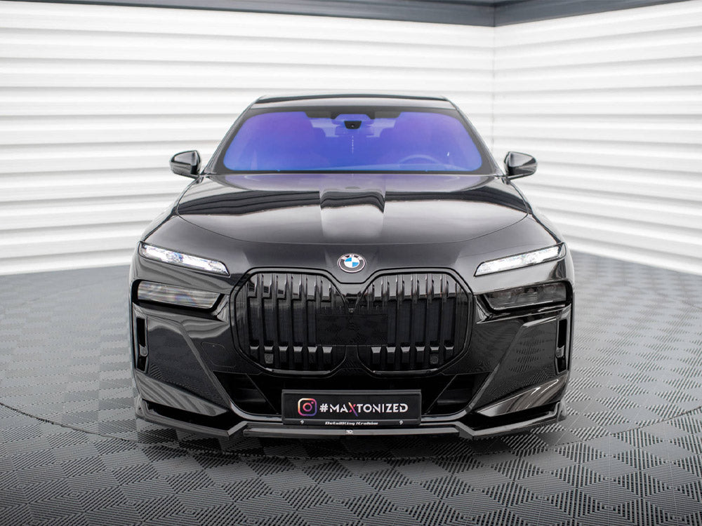 Maxton Design Front Splitter V.3 BMW 7 M-Pack / M760e / i7 M-Pack G70