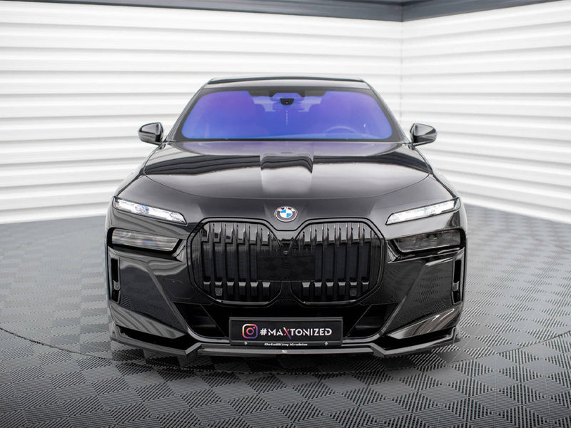 Maxton Design Front Splitter V.3 BMW 7 M-Pack / M760e / i7 M-Pack G70