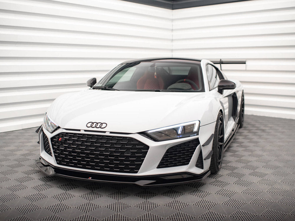 Maxton Design Front Bumper Wings (Canards) Audi R8 Mk2 Facelift