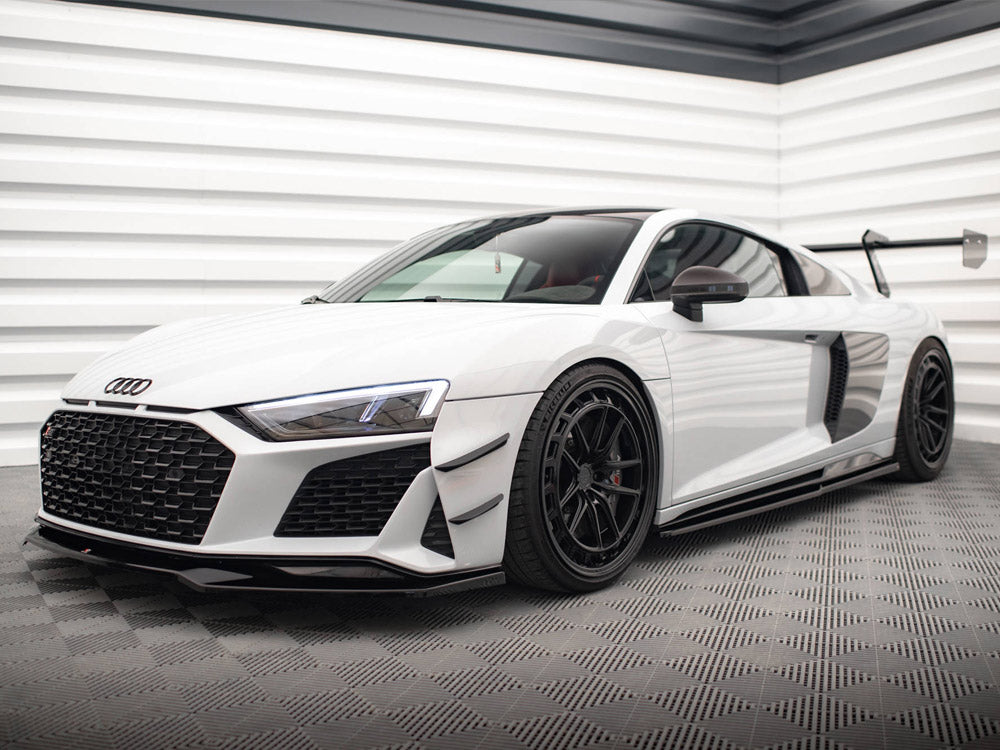 Maxton Design Front Bumper Wings (Canards) Audi R8 Mk2 Facelift