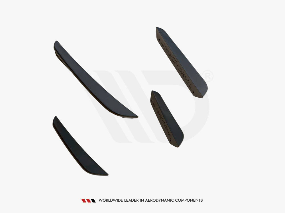 Maxton Design Front Bumper Wings (Canards) Audi R8 Mk2 Facelift
