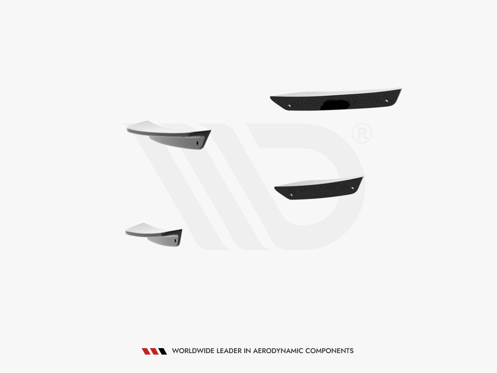 Maxton Design Front Bumper Wings (Canards) Audi R8 Mk2 Facelift