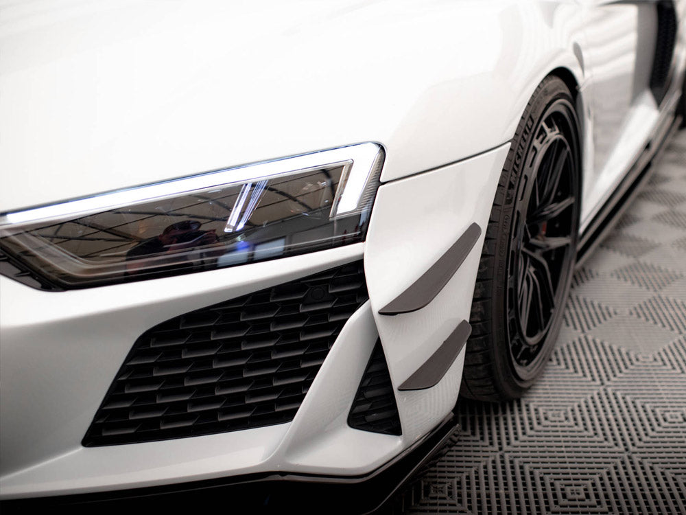 Maxton Design Front Bumper Wings (Canards) Audi R8 Mk2 Facelift
