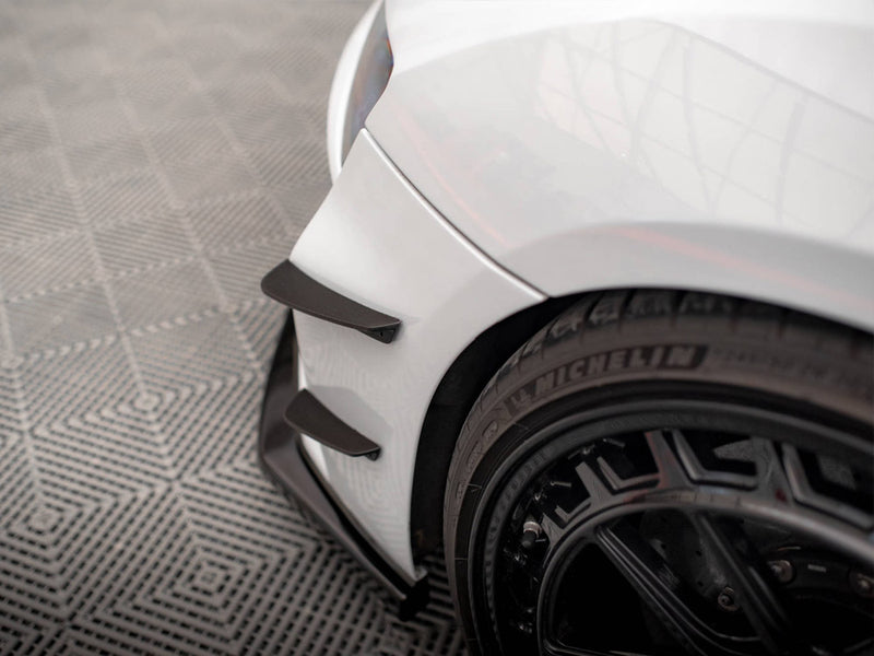 Maxton Design Front Bumper Wings (Canards) Audi R8 Mk2 Facelift