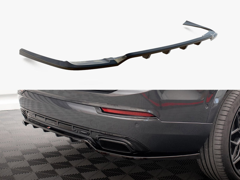 Maxton Design Rear Splitter (Vertical Bars) Volvo XC90 R-Design Mk2 Facelift