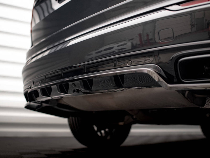 Maxton Design Rear Splitter (Vertical Bars) Volvo XC90 R-Design Mk2 Facelift