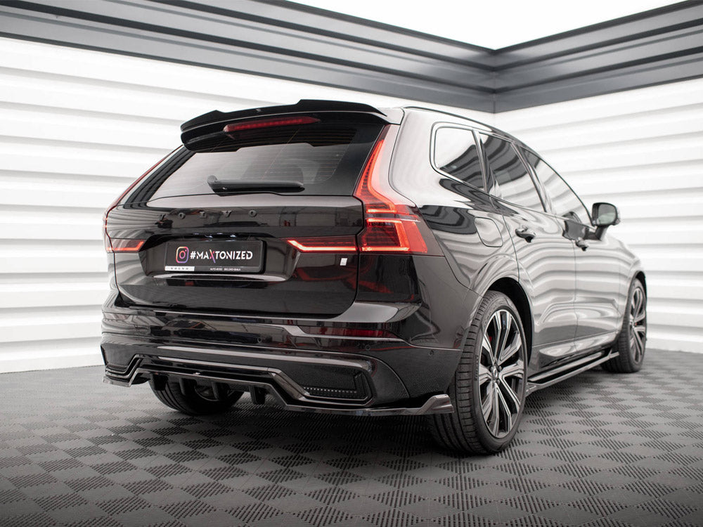 Maxton Design Rear Splitter (Vertical Bars) Volvo XC60 R-Design Mk2 Facelift