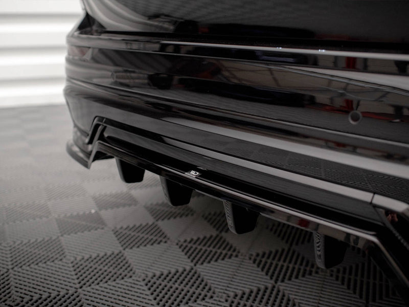 Maxton Design Rear Splitter (Vertical Bars) Volvo XC60 R-Design Mk2 Facelift