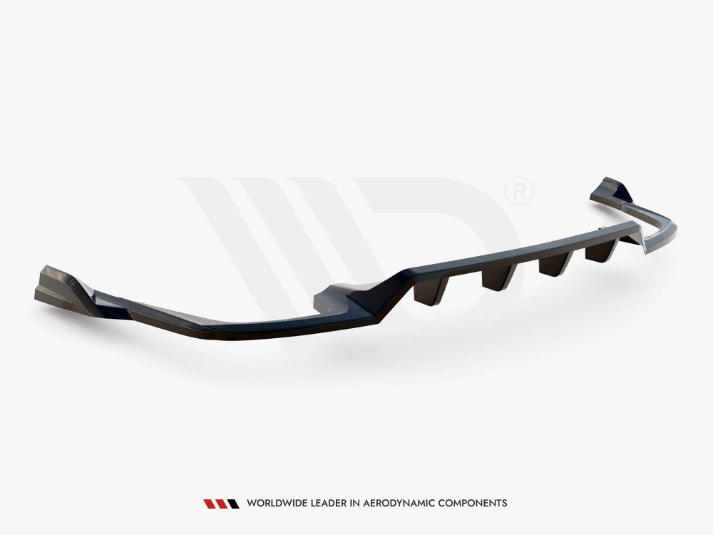 Maxton Design Rear Splitter (Vertical Bars) Volvo XC60 R-Design Mk2 Facelift