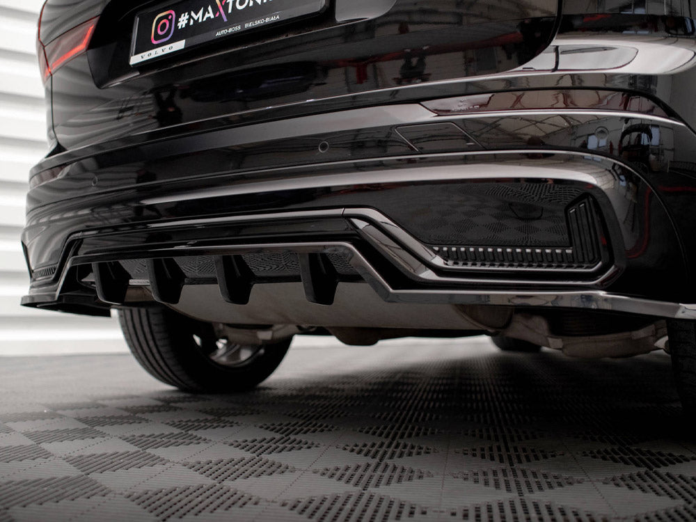 Maxton Design Rear Splitter (Vertical Bars) Volvo XC60 R-Design Mk2 Facelift