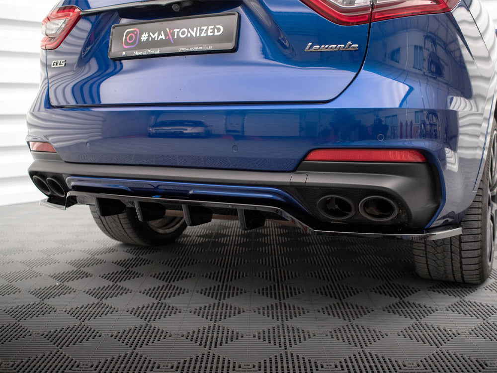 Maxton Design Rear Splitter (Vertical Bars) Maserati Levante GTS Mk1
